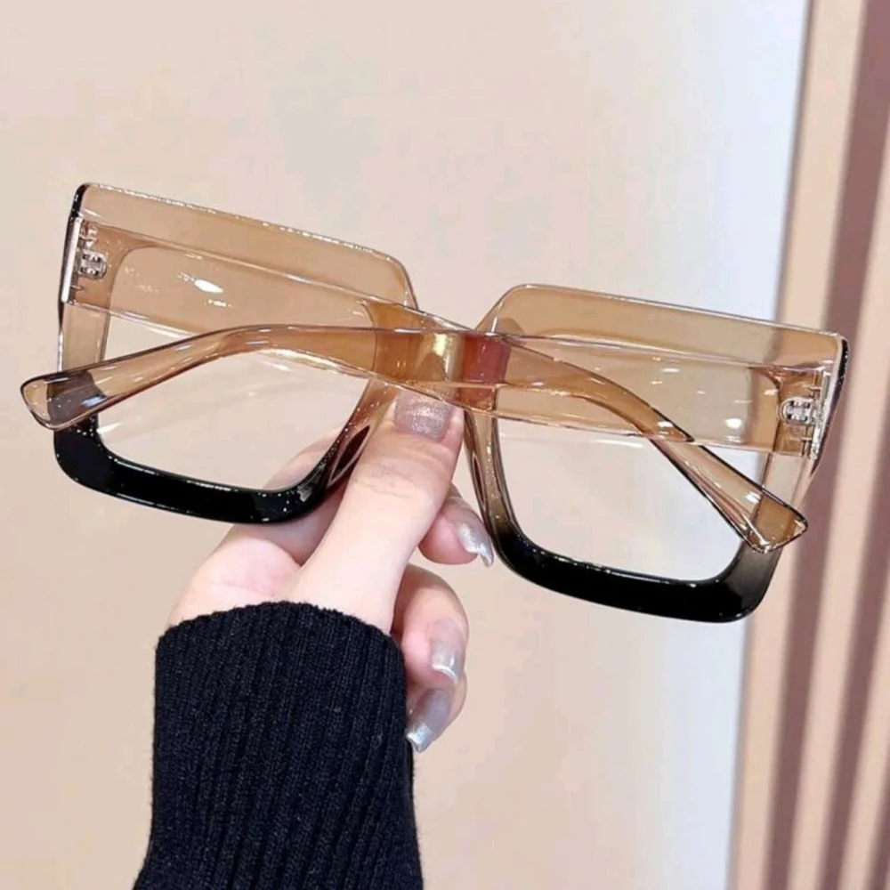 NEW Black and Brown Oversized Fashion Glasses